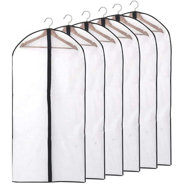 Set De 3 Funda de ropa transparente 60x140cm