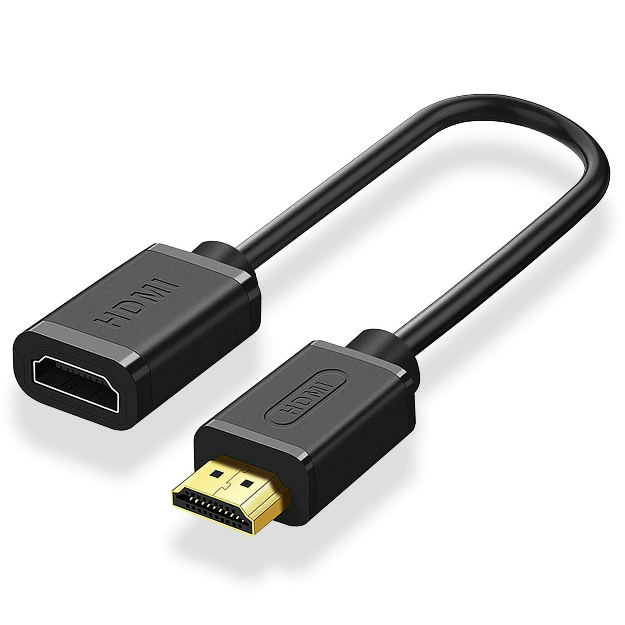 Cable Matters Adaptador VGA a HDMI para monitor y TV (convertidor VGA a  HDMI) con soporte de audio y cable HDMI a HDMI certificado premium