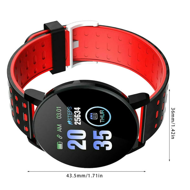 Smartwatch Reloj de pulsera resistente al agua Reloj de pulsera con correa de silicona Reloj de Inevent EL001369-02B | en línea