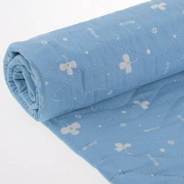  Colchón cambiador para pañales de bebé o niño, hoja impermeable  protectora, almohadilla menstrual, paquete de 3, Blanco : Bebés