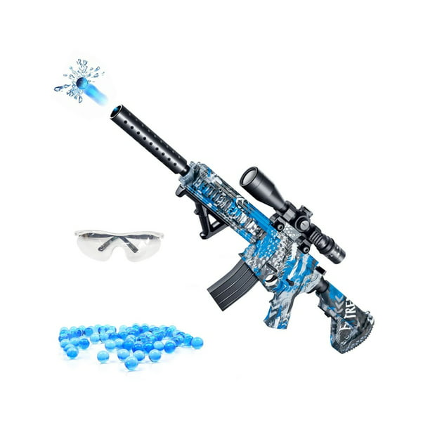 PEAK DUEL Blaster eléctrico de bolas de gel HK416D Azul Genérico