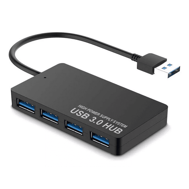 Hub USB 3.0 De 4 Puertos | Divisor USB Delgado