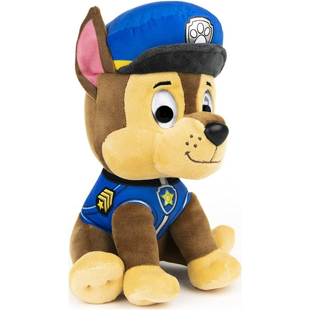 PATRULLA CANINA - PELUCHE CHASE 15CM GUND - Peluche Patrulla Canina Chase  de 15 cm - 6058437 - Juguetes bebés 1 año + : : Juguetes y juegos