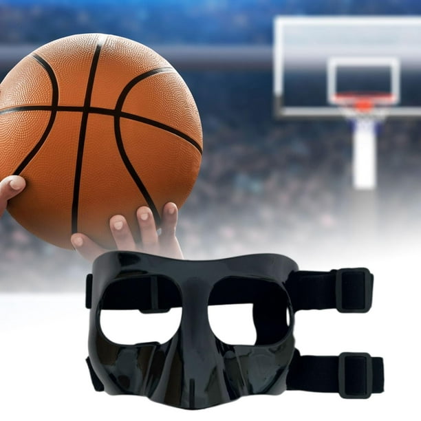 Máscara protectora de baloncesto para nariz rota, cubierta Facial,  protector de nariz de fútbol, máscara de
