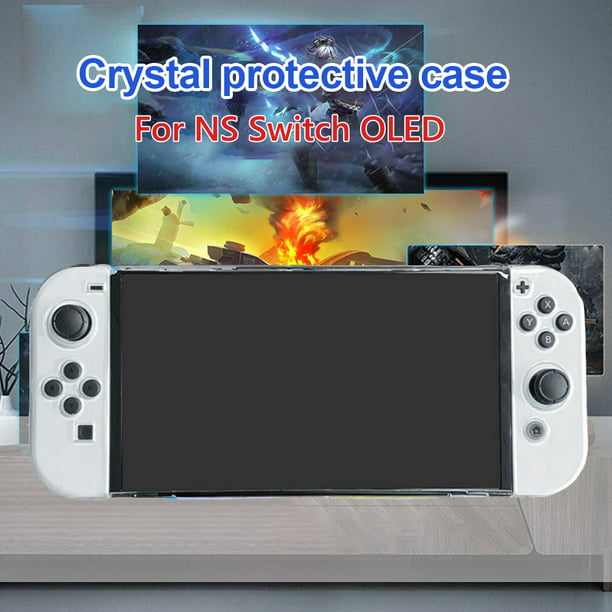 Funda Rigida Protectora Nintendo Switch Oled Transparente