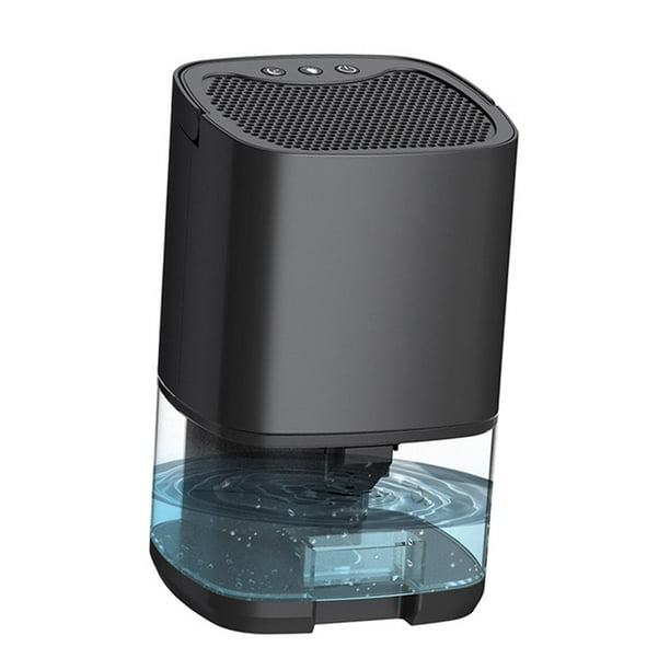 Deshumidificador de aire de 1000 ml absorbente de humedad portátil para el  hogar (negro de EE. UU.)