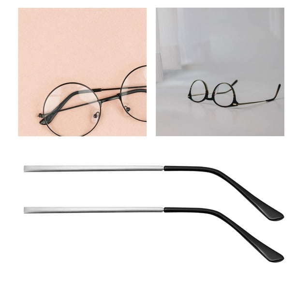 DOITOOL 20 pares de puntas de patillas para gafas, accesorios de ejercicio,  puntas de templo para anteojos, patillas de repuesto para gafas, ganchos