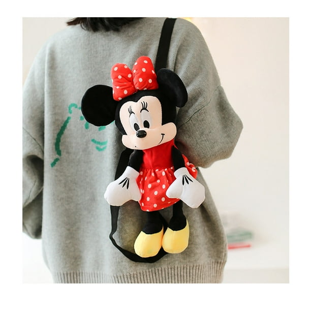 MOCHILA DE MICKEY MOUSE CON MUÑECO DE PELUCHE - Abadeco