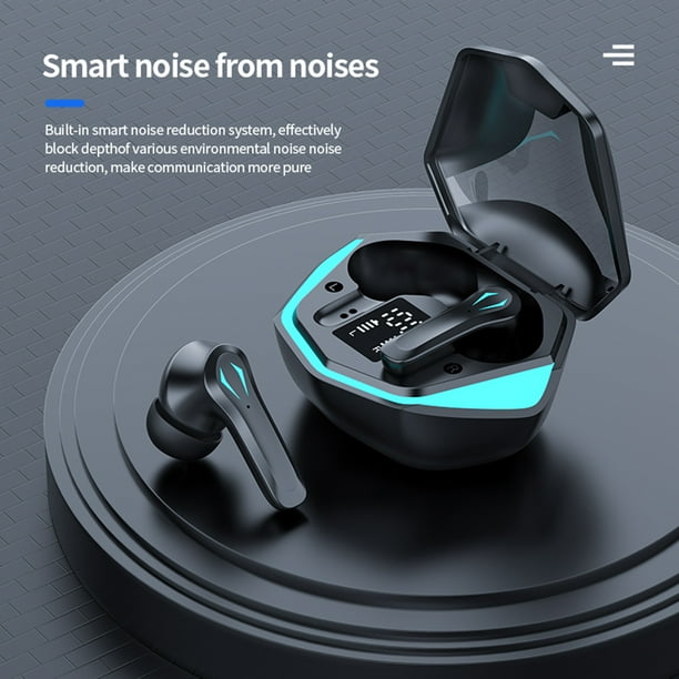 True auriculares inalámbricos auriculares Bluetooth 5.3 Control