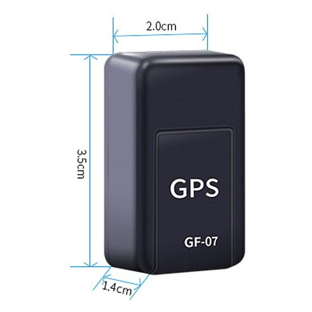Rastreador GPS Rastreador magnético fuerte para vehículos de automóviles  Anti-perdida, Mini localizador GPS multifunción, Monitoreo, Grabación  automática / Activación por voz (2PCS) YONGSHENG YONGSHENG
