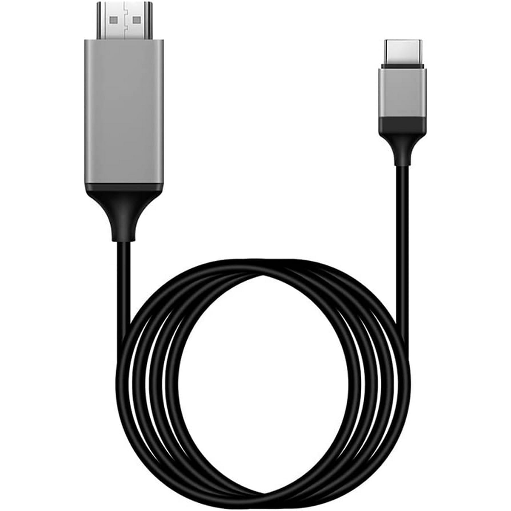 Adaptador USB C a HDMI, 2M USB C HDMI Ca HDMI USB C Adaptador USB HDMI  Compati Thunderbolt 4/3 a HDMI para iPhone SE/6/7, Air/Mini/Pro, Huawei,  Vivo, etc. ACTIVE Biensenido a ACTIVE