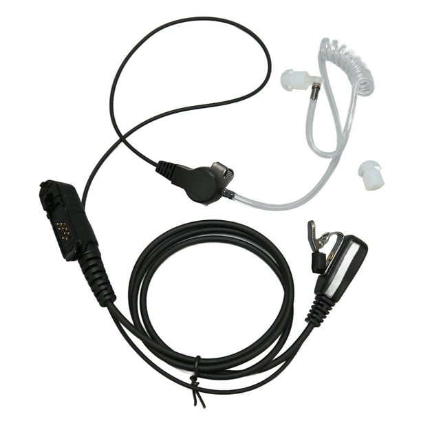 Auriculares walkie talkie inalámbricos Bluetooth micrófono PTT radio de dos  vías