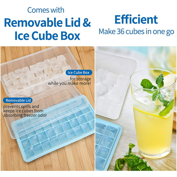 Cubo cubitera de hielo de silicona