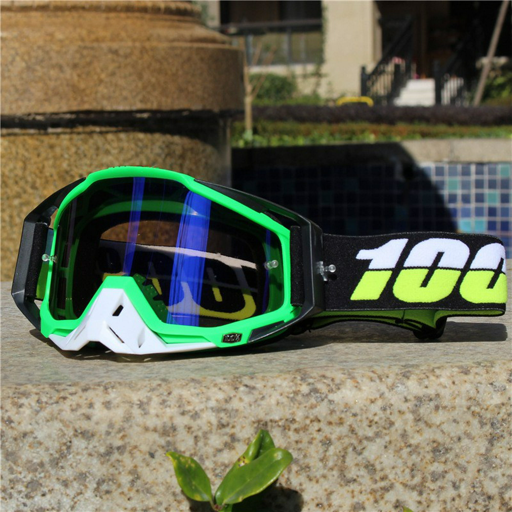 gafas moto gafas para moto gafas moto hombre Gafas para casco de  motocicleta a prueba de viento, lentes de cuero Vintage para Motocross,  transpirables, lentes de seguridad para ciclismo, Scooter