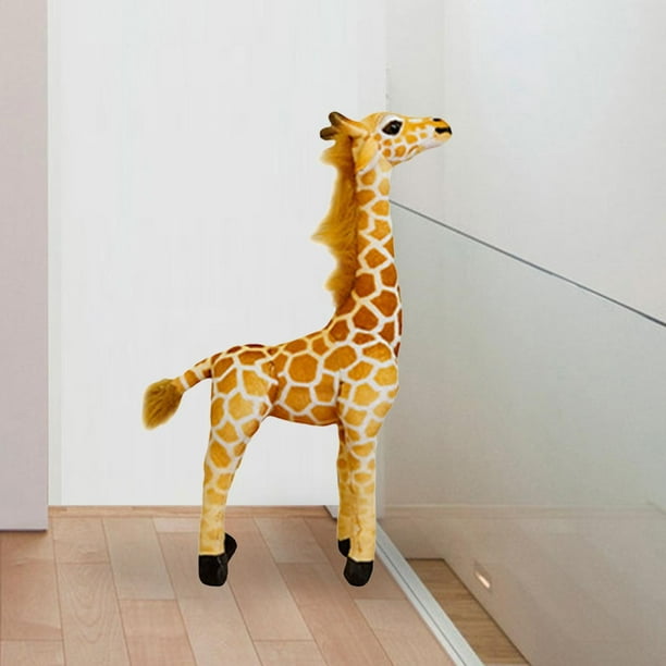 Juguete de jirafa de peluche grande lindo Juguete de peluche de jirafa de  peluche Decoraciones de guardería suaves Grandes para el hogar Nuevo 60cm