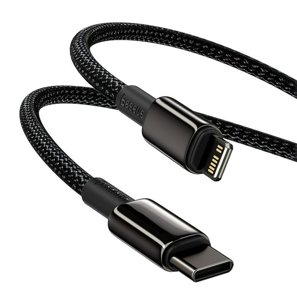 cable usb-c a lightning 1 m lightning cable 20w carga rápida tipo