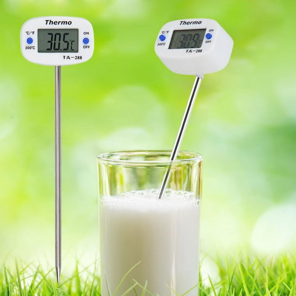 Termómetro Digital para Alimentos y Carnes con Sonda de Cocina, Herramienta  Multifunción de la Marca Tmvgtek