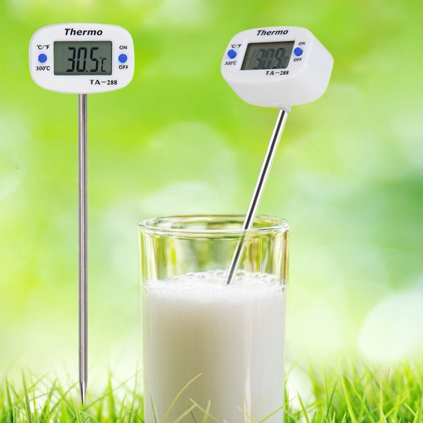 Termómetro Digital para Alimentos y Carnes con Sonda de Cocina, Herramienta  Multifunción de la Marca Tmvgtek