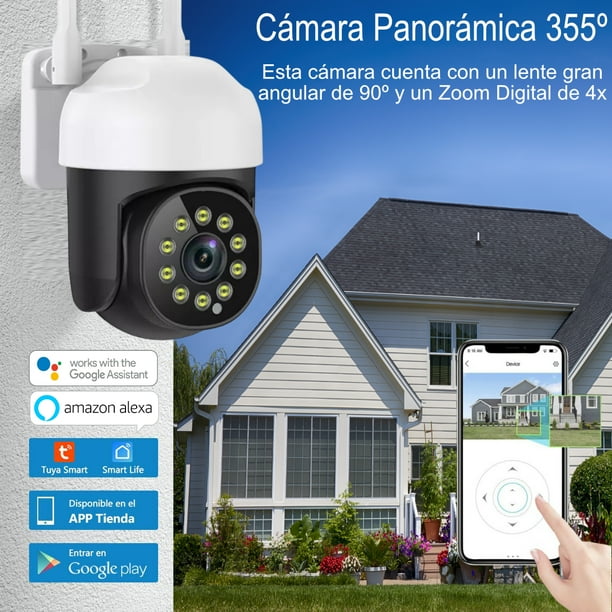 Cámara de Exterior WIFI Zoom óptico 4x 2MP TUYA