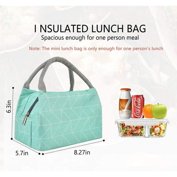 lindo bolso refrigerador para loncheras tela impermeable bolso de picnic plegable para mujeres adultos estudiantes y niños ofspeizc wmph6452