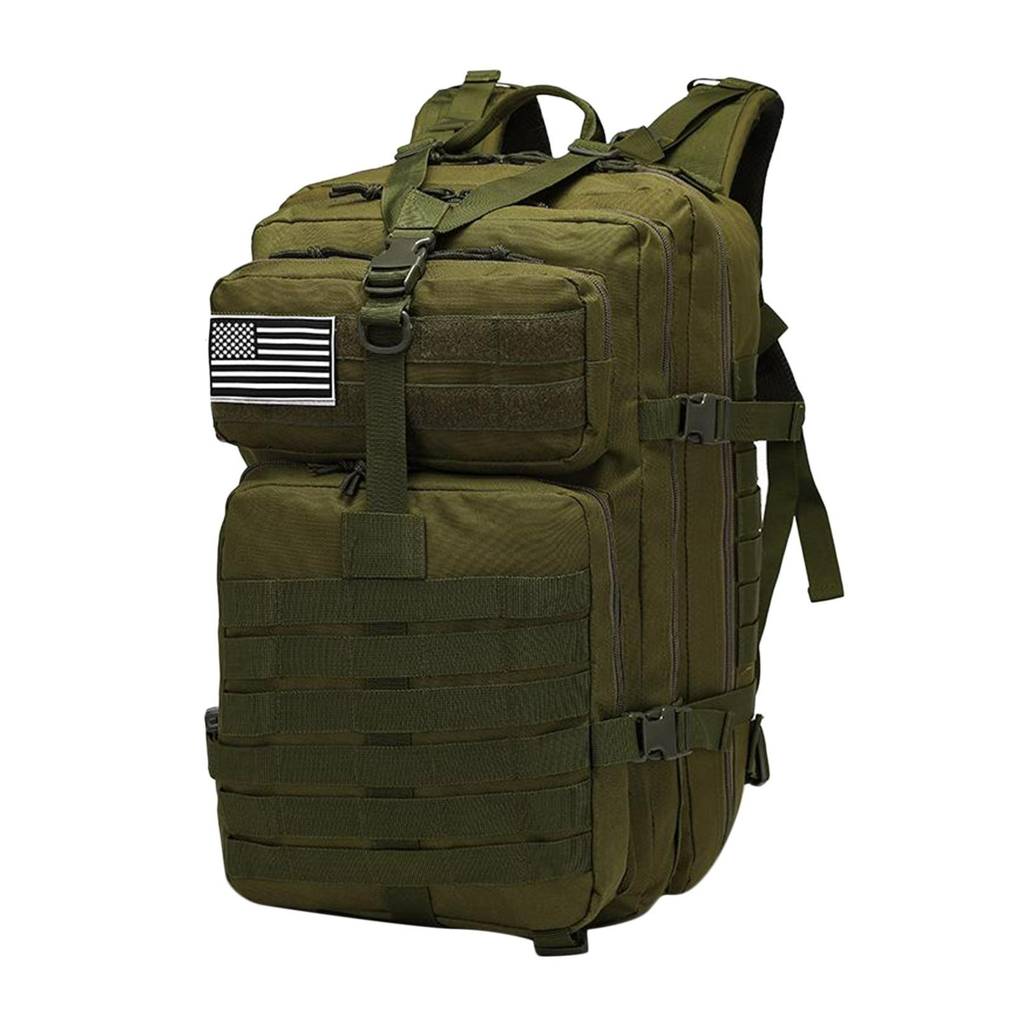 Bolsa de gimnasio deportiva militar para hombre, 40L, 60L, 80L,  mochila táctica militar, mochilas de campamento, bolsas de viaje (color:  40L OD verde) : Deportes y Actividades al Aire Libre