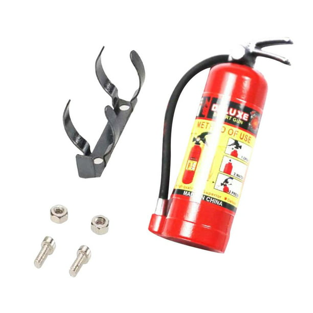 Mini extintor de incendios para coche a control remoto, simulación de  extintor, accesorios para coche a control remoto - AliExpress