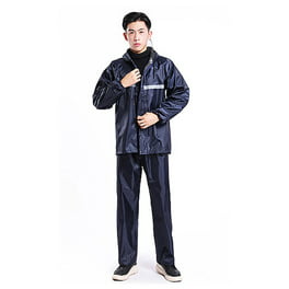 Chaqueta impermeable de los hombres de impermeable del impermeable, ropa  impermeable ligera reutilizable con capucha SG Baoblaze abrigos de lluvia