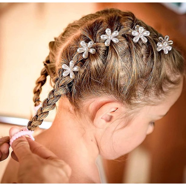 10 pinzas para el pelo de bebé de mini lazos de cinta pinzas  antideslizantes para el pelo de bebé pinzas pequeñas para el pelo para  niños pequeños Clip de Pelo del Bowknot