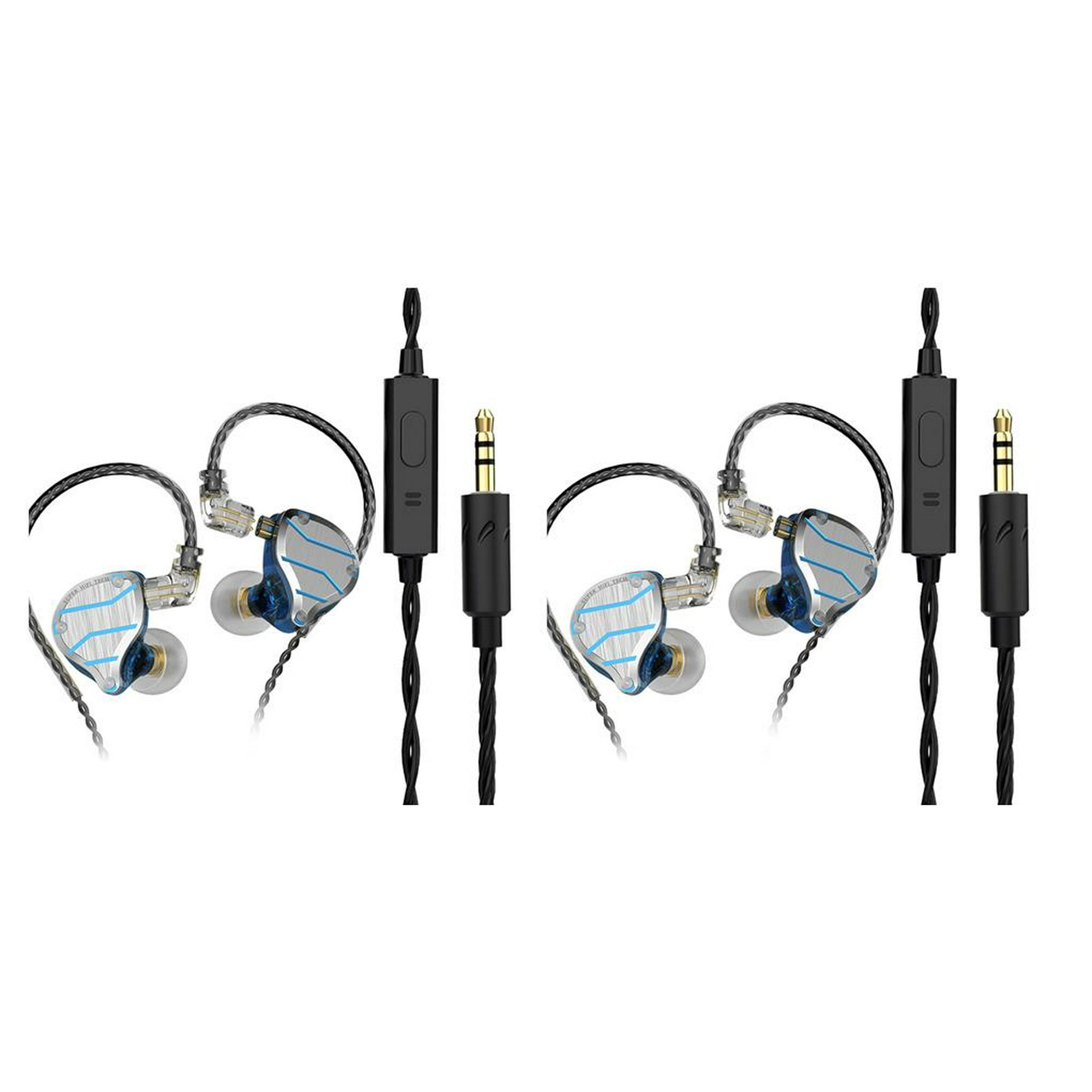 sweethay Auriculares con cable de 3,5 mm Auriculares portátiles de cable  largo Auriculares para correr Teléfono inteligente Llamadas Audio  Auriculares Type1 NO1