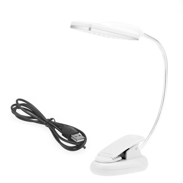 Lampara Mesa Cuello Flexible Luz Led Interruptor Tactil