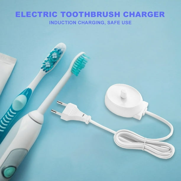 Eléctrico 3 uds Base de cargador de cepillo de dientes eléctrico enchufe  europeo para Braun Oral B Series Likrtyny Para estrenar