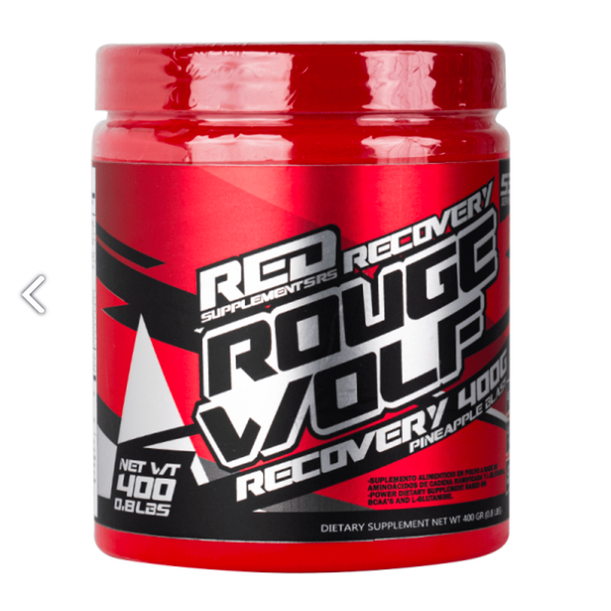 Redline Recovery BCAA Rouge Wolf Piña 400gr | Walmart en línea