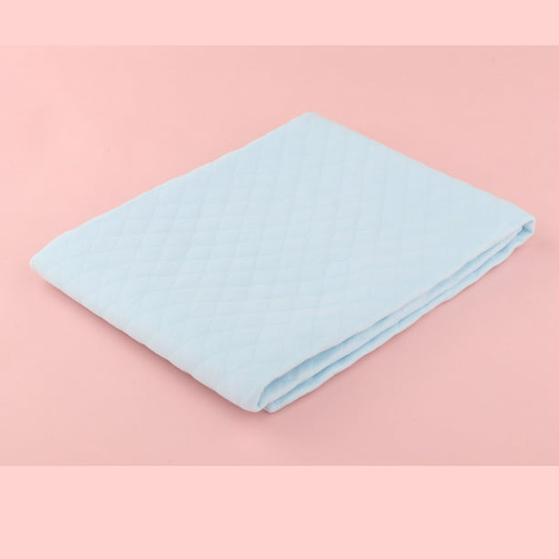 Almohadilla de cama de alta calidad, acolchada, impermeable y lavable, 34 x  52 pulgadas, el mejor protector de sábanas para niños o adultos con