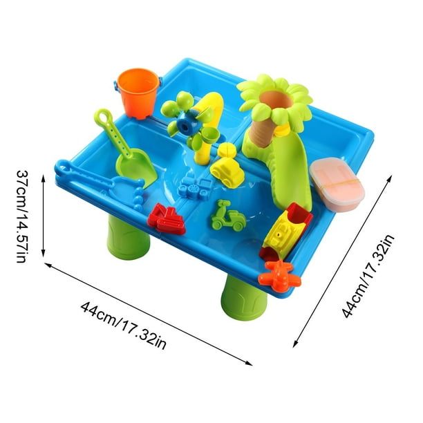 La impresión de agua juegos de mesa para niños, mesa y silla