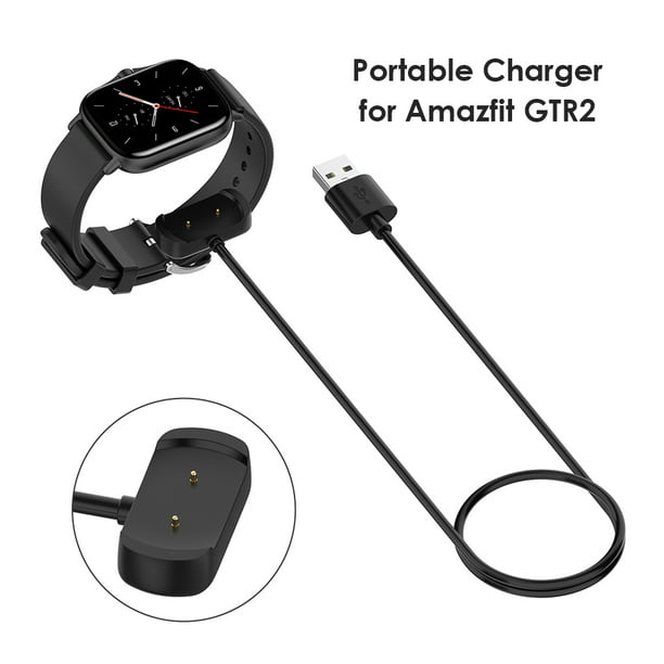 Cargador de reloj inteligente USB para Amazfit GTS2 Mini/Pop Pro Pulsera  Cable de carga