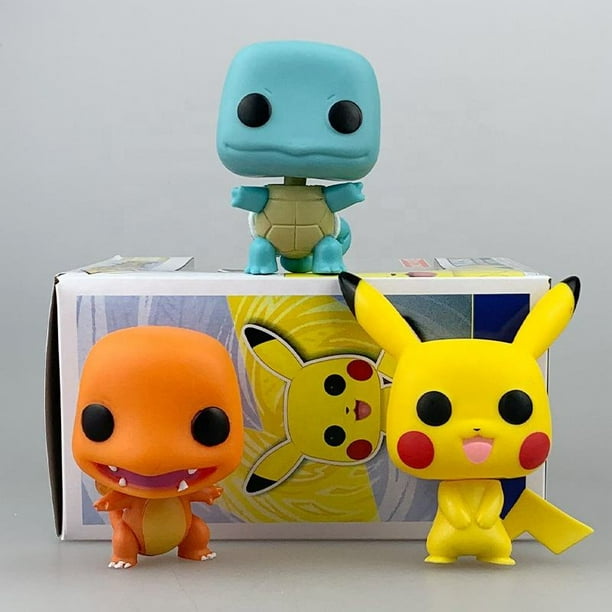 Funko Pop-Modèle de Pokémon Pikachu Bulbasaur Salamèche Fait à la