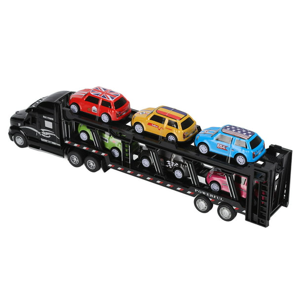 Camión portador de juguetes para niños pequeños: juguetes para niños de 2,  3, 4 años, 5 en 1, juguetes de transporte para niños de 2 a 3 años, 2 a 4