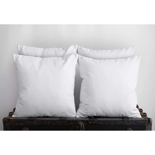 Inserto de almohadas para ropa de cama (1 paquete blanco) - Almohadas para  cama y sofá de 19,6x19,6 pulgadas - Almohadas decorativas para interiores  YONGSHENG 9024735199267