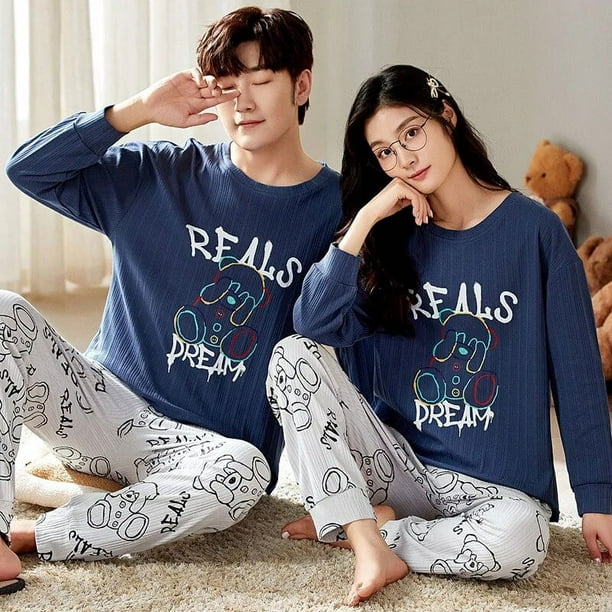 Pijamas infantiles de manga larga en tejidos 100% algodón