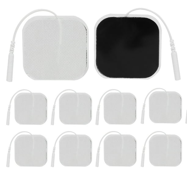 20 unids/bolsa almohadillas de electrodos TENS 5x 5 cm para máquina de  fisioterapia masajeador TENS Saludable Octpeak NO