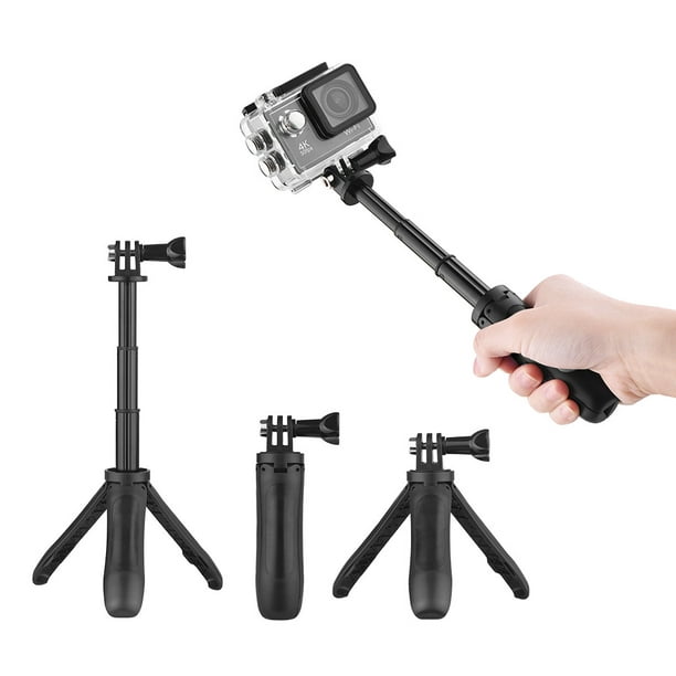 Palo selfie Mini Extensión Selfie Stick Trípode Soporte Grip para GoPro  Hero 3/5/4/3 + 3 para Yi Lite / 4k / 4k + para SJCAM / Andoer / AKASO  Sports Action Camera Meterk Poste de Selfie
