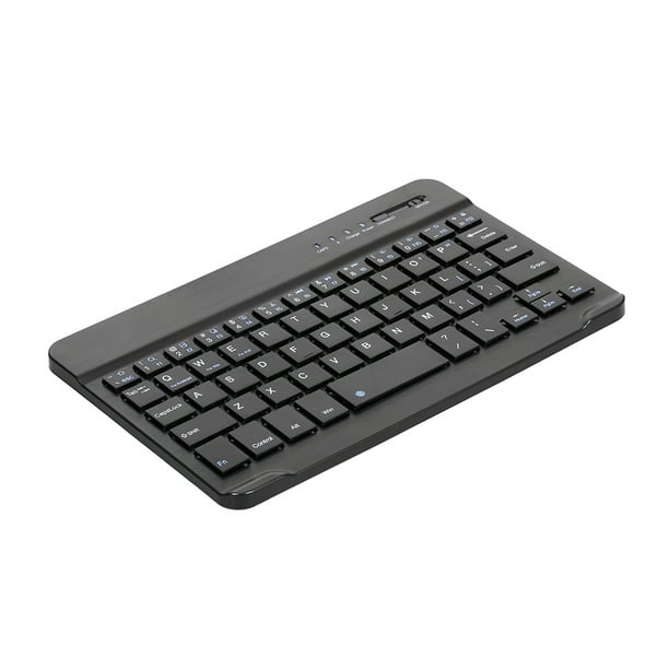 Teclado inalámbrico Bluetooth 3.0 de 7 pulgadas Mini teclado Bluetooth  ultra delgado para tableta Soport Irfora Teclado
