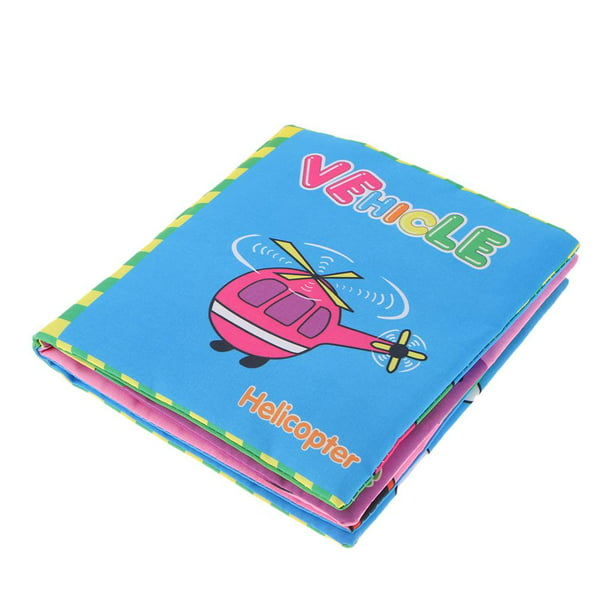 Libros de tela para niños niños educativos bebé paño libro niño de  desarrollo niña juguetes animales Magideal Libros de tela para niños