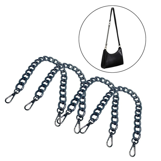 4Pieces Metal Purse Chain Strap Tote Bag Strap Extender for Purse