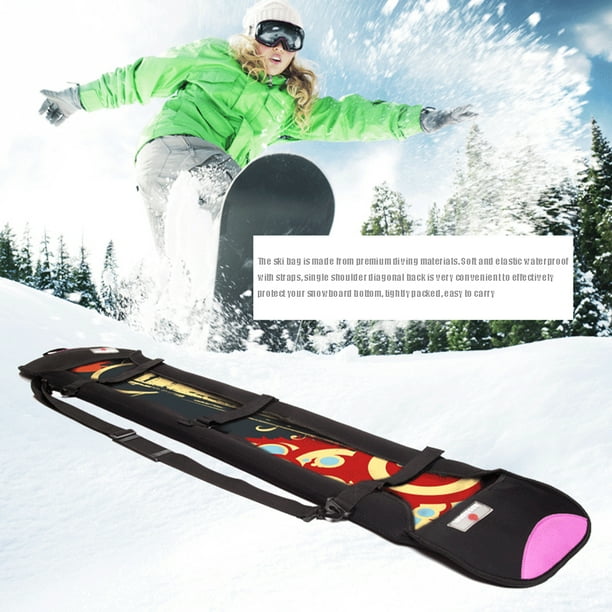 Mochila para Snowboard, cubierta protectora para tabla de esquí, resistente  a los arañazos, funda de piel