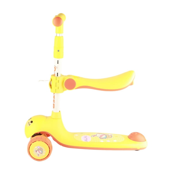 niños Scooter para niños de altura ajustable Luces musicales coloridas  Patinete para niños de 1 a 3 años ANGGREK Otros