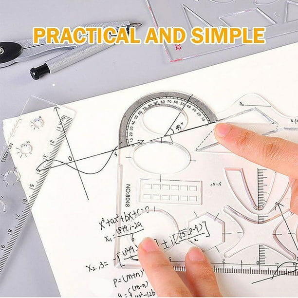 Useefun Spiral Drawing Kit Design Geometric Ruler Learning Drawing
