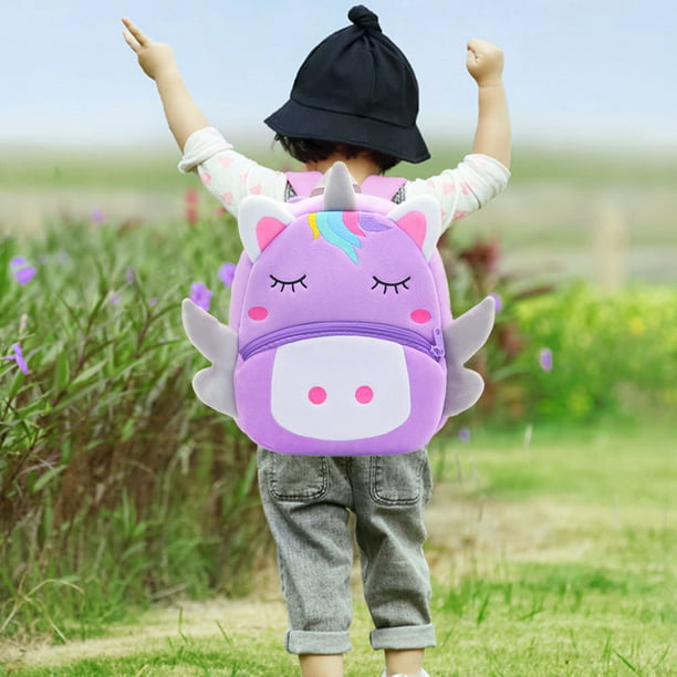 Linda mochila para niños pequeños, mini bolsa de viaje para bebé niña de 2  a 6 años (marrón) JAMW Sencillez