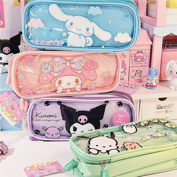 Estuche de lápices de gran capacidad de Disney Lilo & Stitch, bolsa de  bolígrafo con estampado de Stitch Kawaii, bolsa de almacenamiento para  estudiantes de dibujos animados, papelería, juguete, regalo - AliExpress