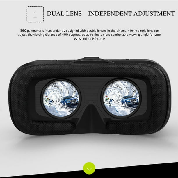 Gafas de realidad virtual - GAFASVR KLACK, Telefonos y smartphone Xiaomi  Apple Samsung Huawei, Blanca para Teléfono Móvil Universal